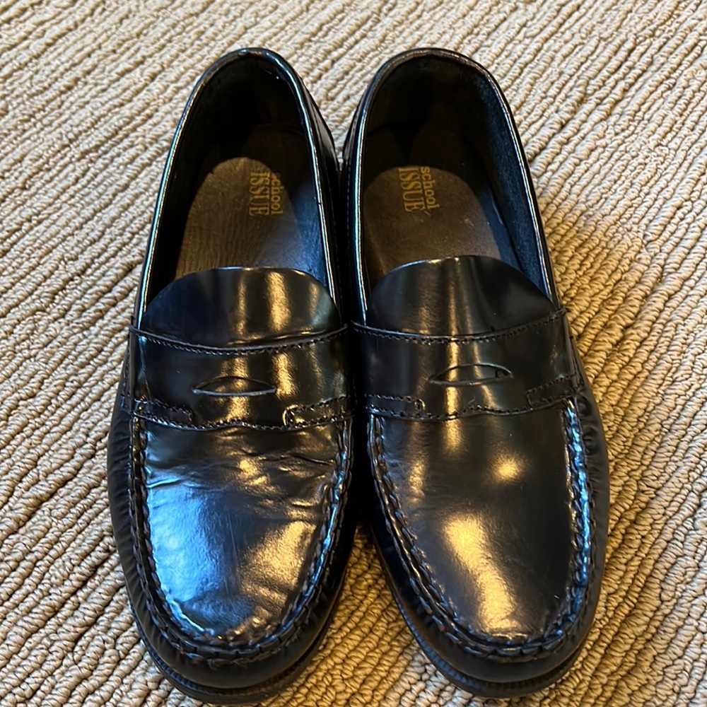 School Issue Simon boys loafer